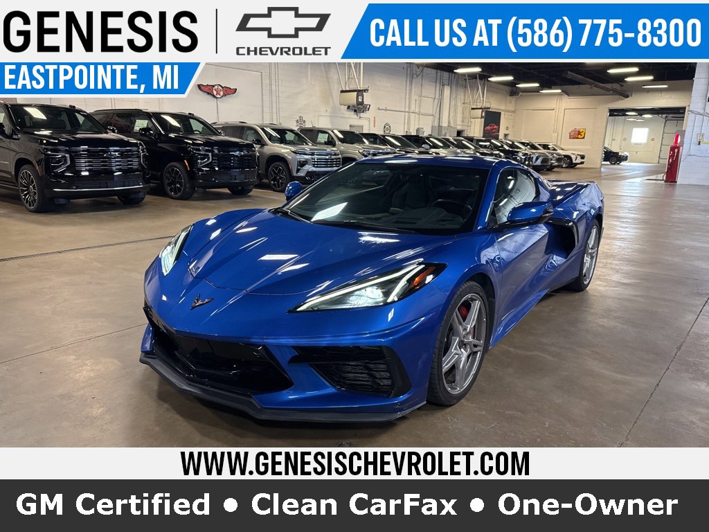 Certified 2023 Chevrolet Corvette Stingray Preferred Cpe w/ Z51 Performance Package