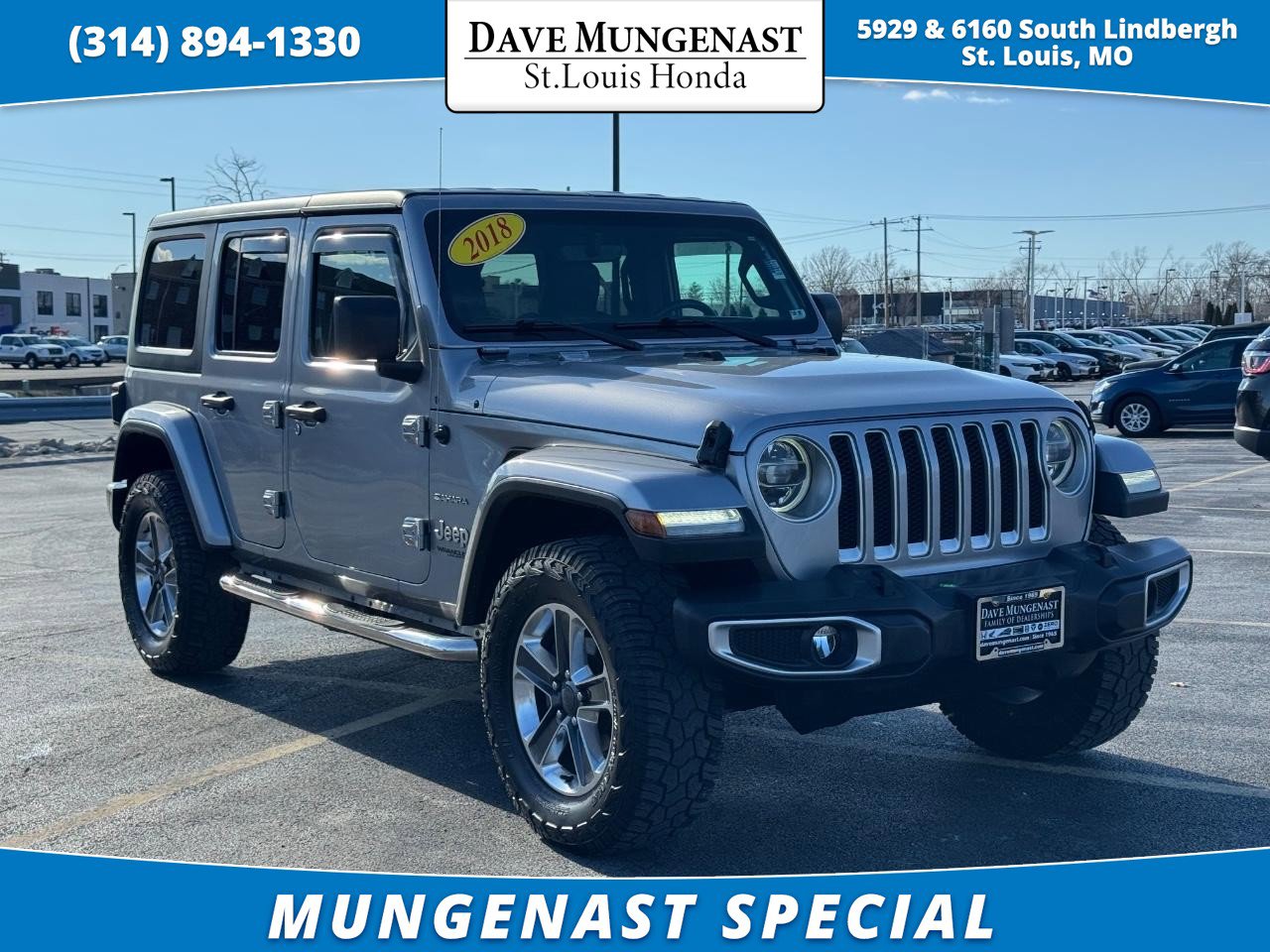 Used 2018 Jeep Wrangler Unlimited Sahara