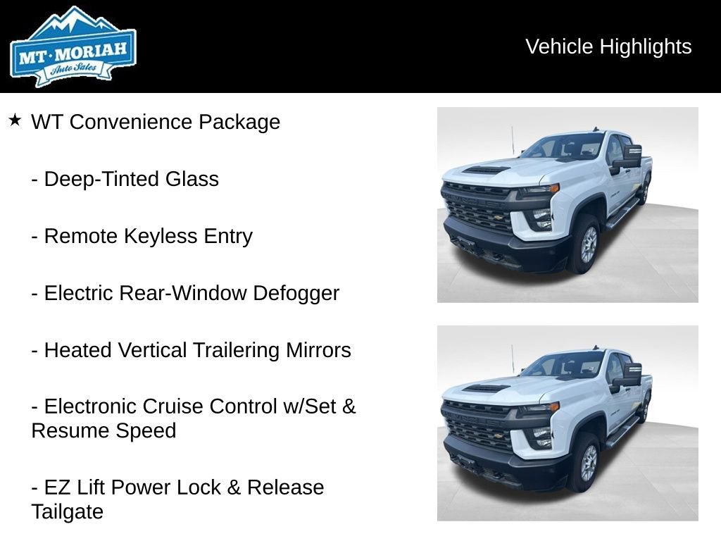 Used 2022 Chevrolet Silverado 2500 W/T w/ WT Convenience Package image 4