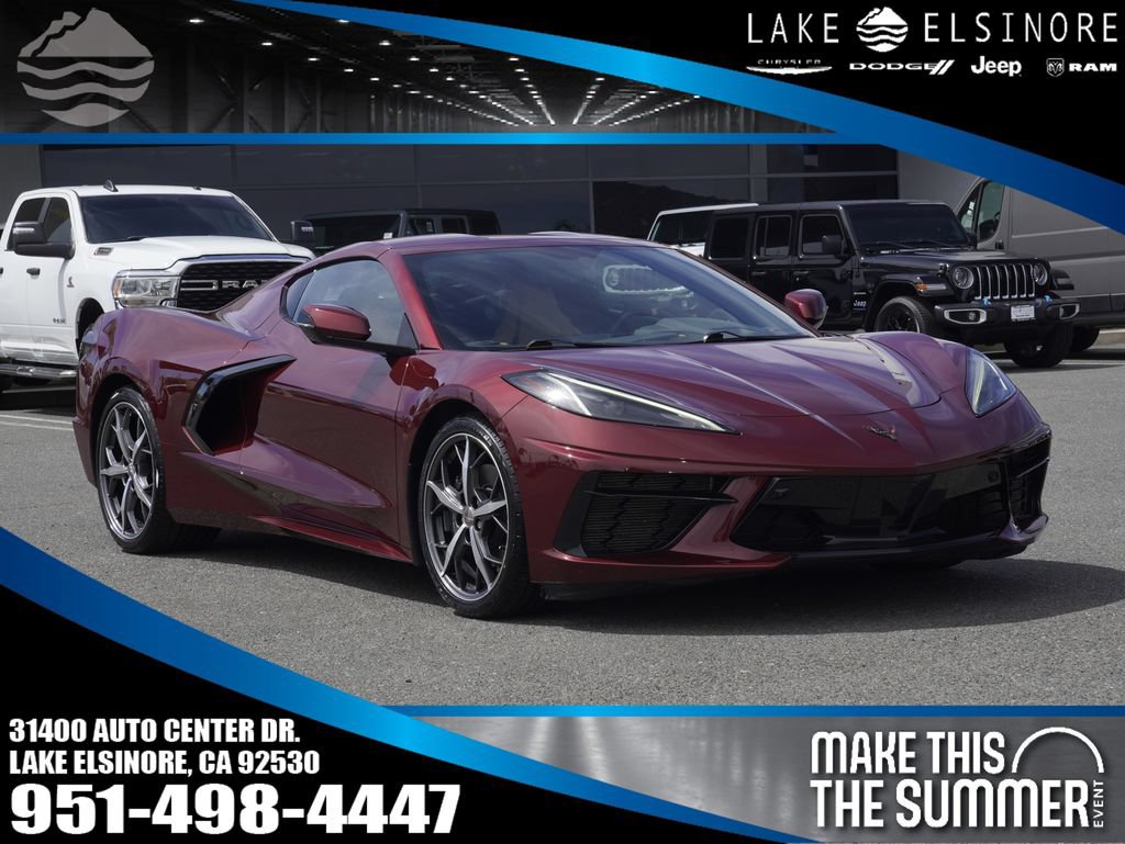 Used 2020 Chevrolet Corvette Stingray Preferred Cpe w/ 2LT Preferred Equipment Group RWD image 1