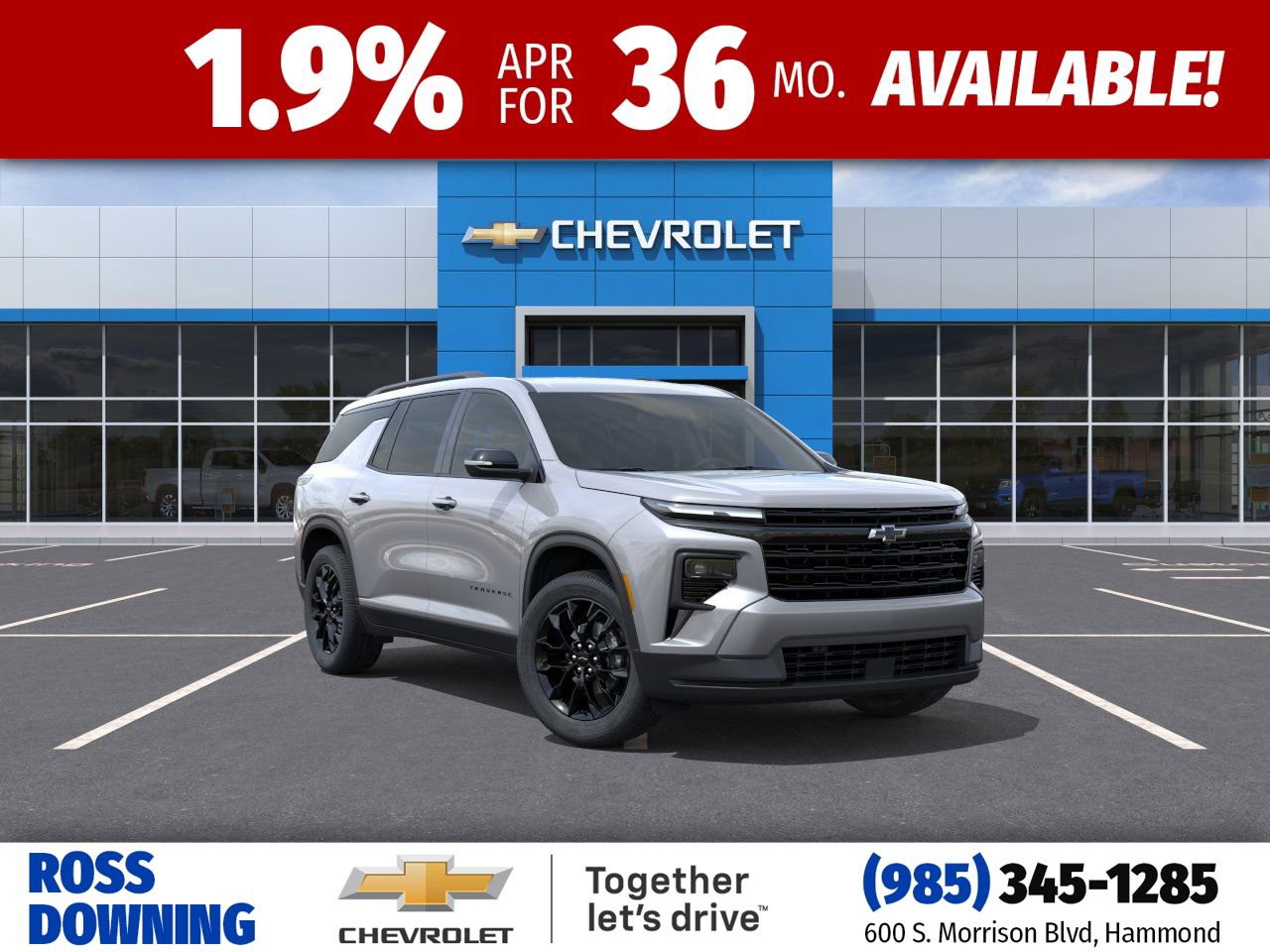 New 2026 Chevrolet Traverse LT