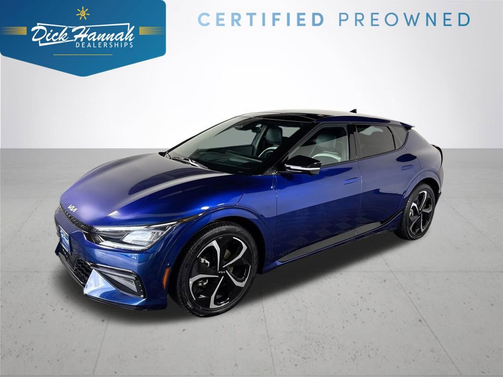 Certified 2022 Kia EV6 GT-Line w/ GT-Line Suede Seat Package AWD/4WD image 1