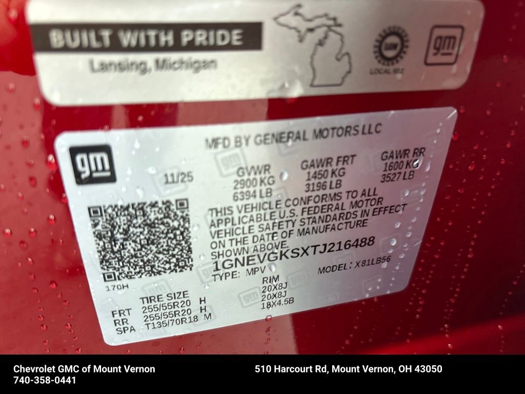 New 2026 Chevrolet Traverse LT w/ Midnight/Sport Edition image 29