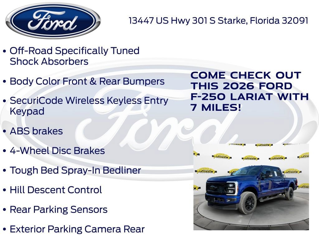 New 2026 Ford F250 Lariat image 30