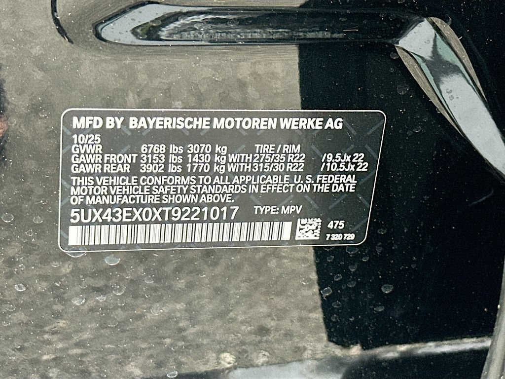 New 2026 BMW X6 M60i AWD/4WD image 32