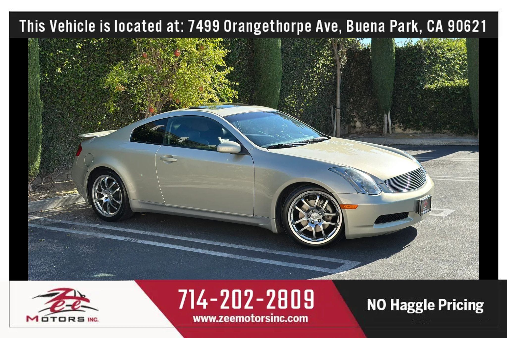 Used 2005 INFINITI G35 Coupe w/ (P01) Premium Pkg RWD image 1