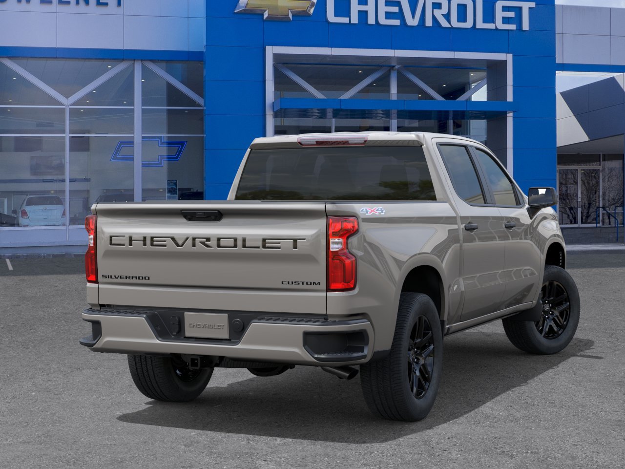 New 2026 Chevrolet Silverado 1500 Custom w/ LPO, Dark Essentials Package AWD/4WD image 4
