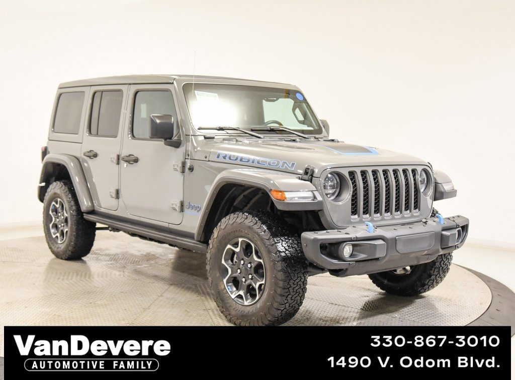 Used 2023 Jeep Wrangler Unlimited Rubicon 4xe w/ Cold Weather Group image 1