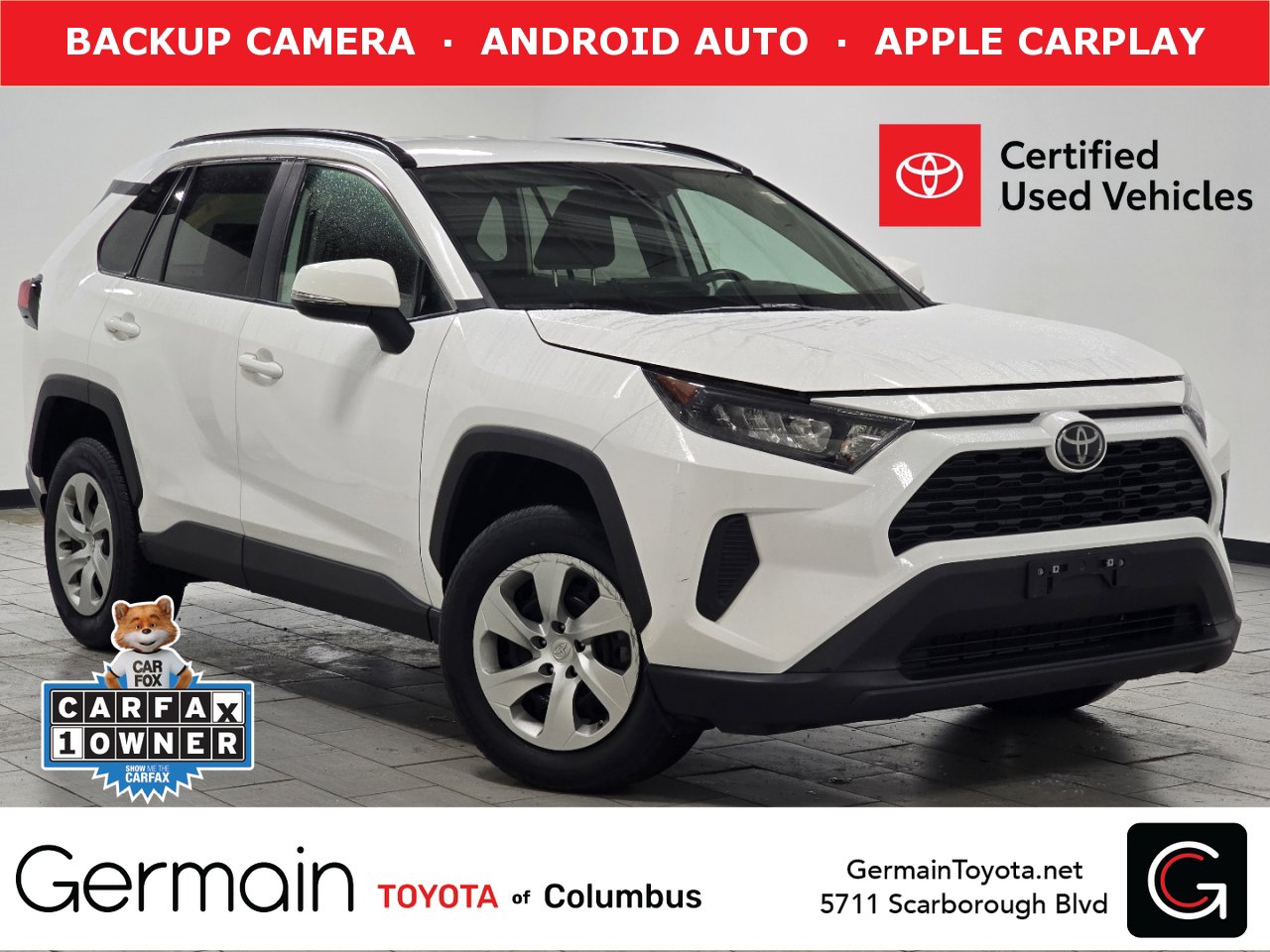 Certified 2021 Toyota RAV4 LE