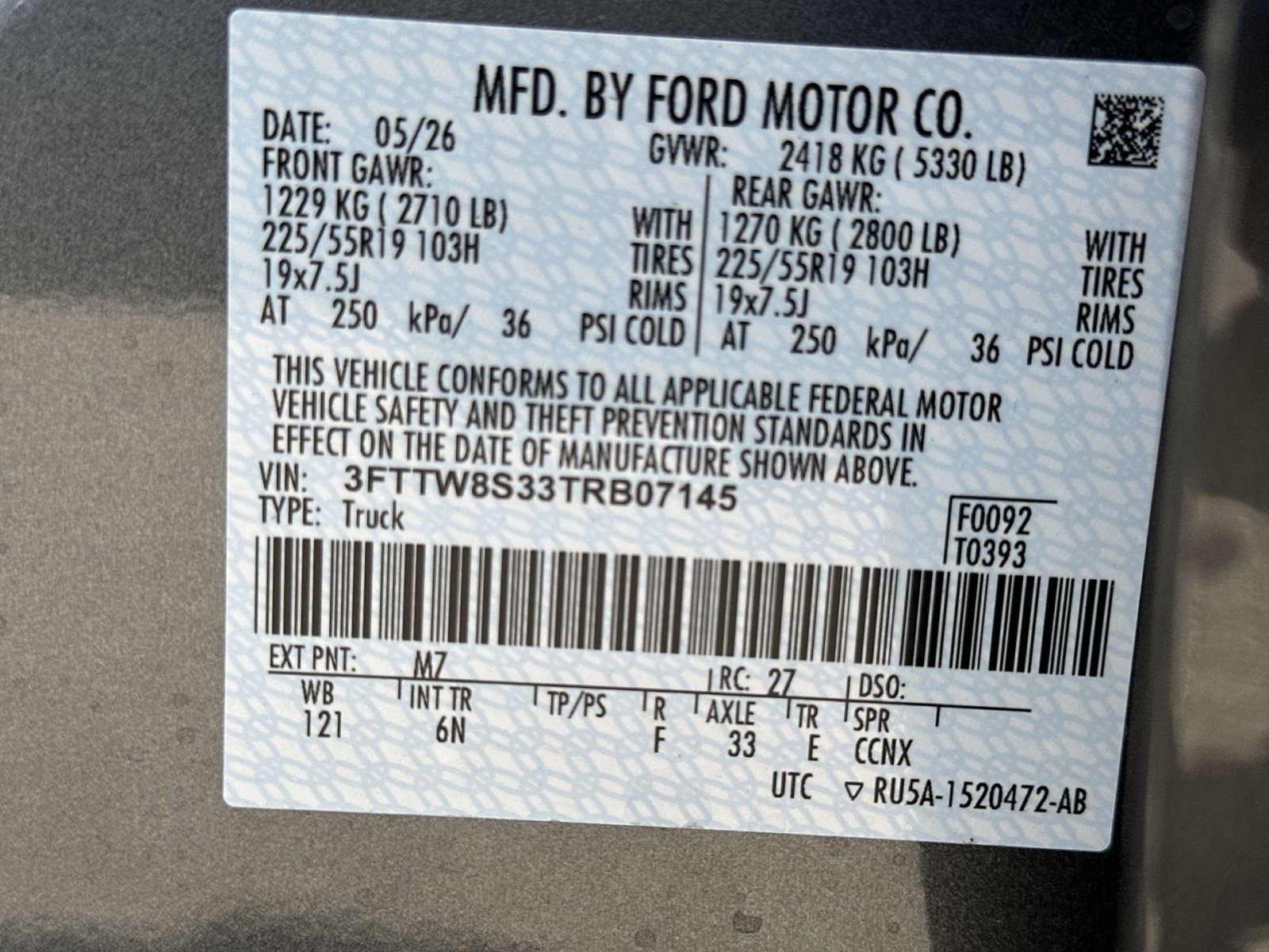 New 2026 Ford Maverick Lariat w/ 4K Tow Package AWD/4WD image 36