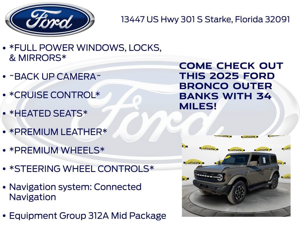New 2025 Ford Bronco Outer Banks image 10