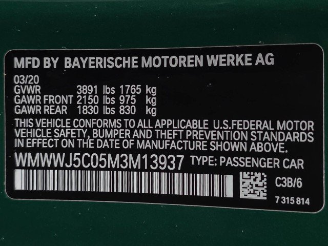 Used 2021 MINI Cooper S FWD image 38