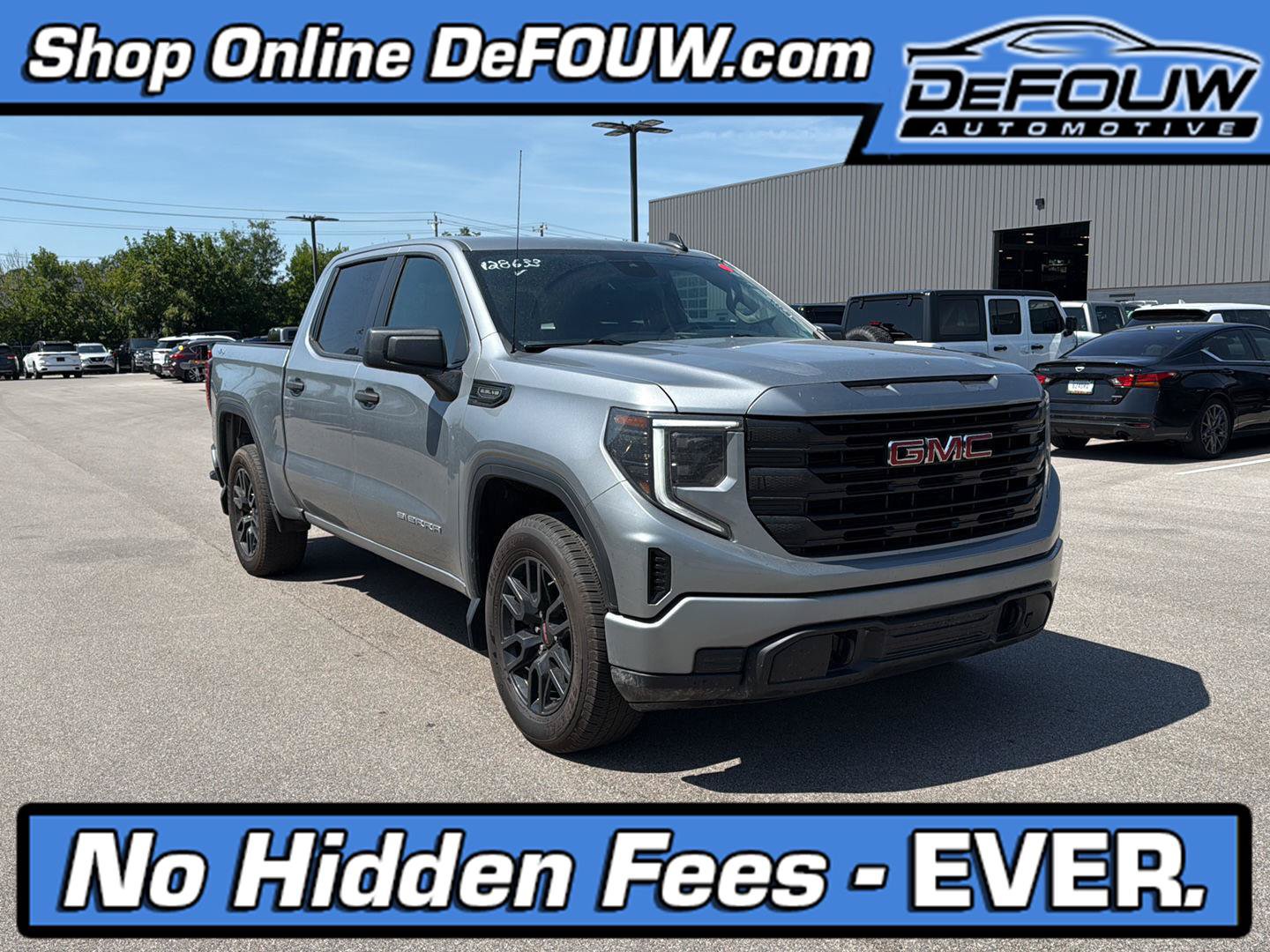 Used 2024 GMC Sierra 1500 Pro w/ Graphite Edition AWD/4WD image 1