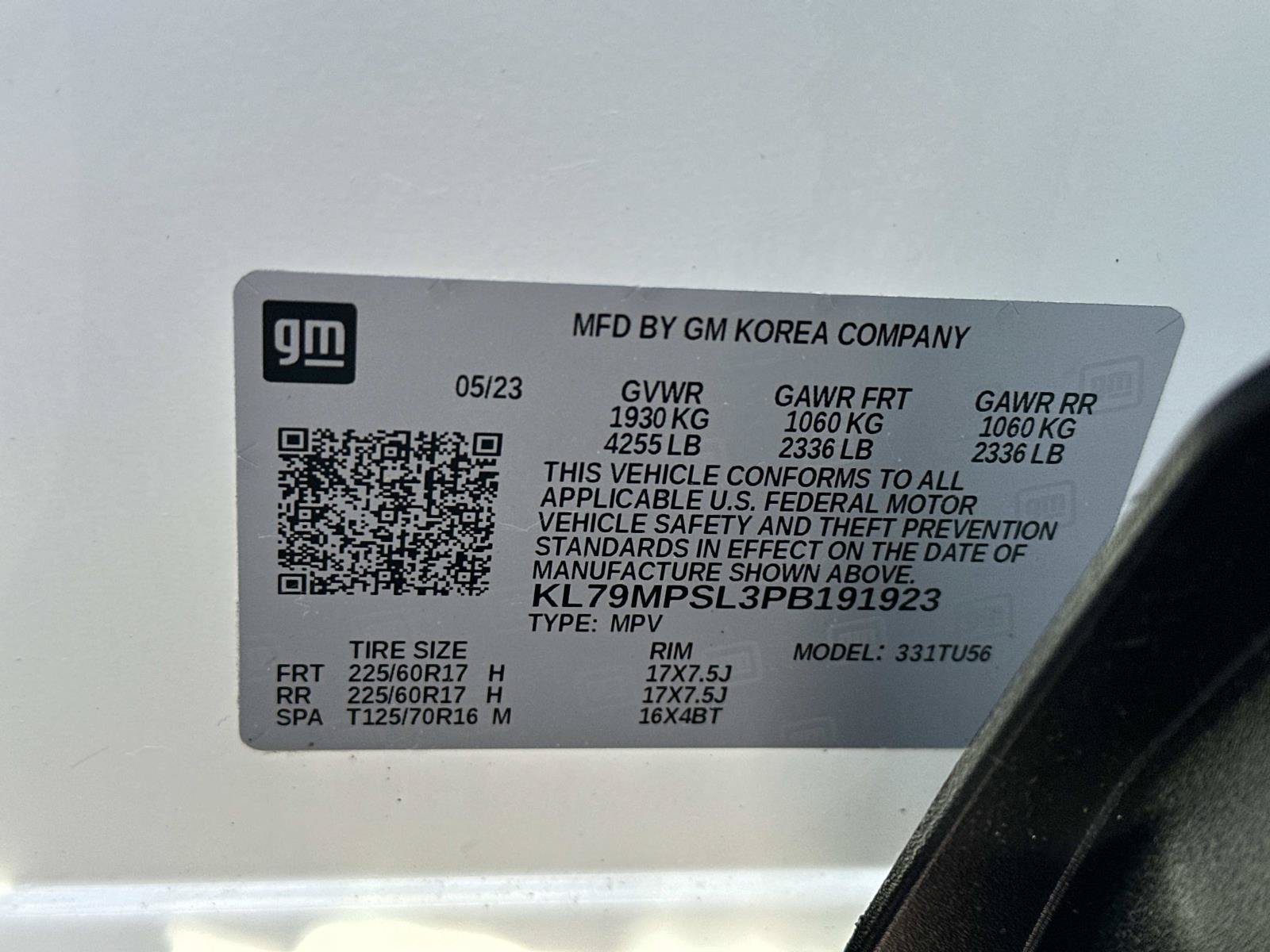 Certified 2023 Chevrolet TrailBlazer LT FWD image 17