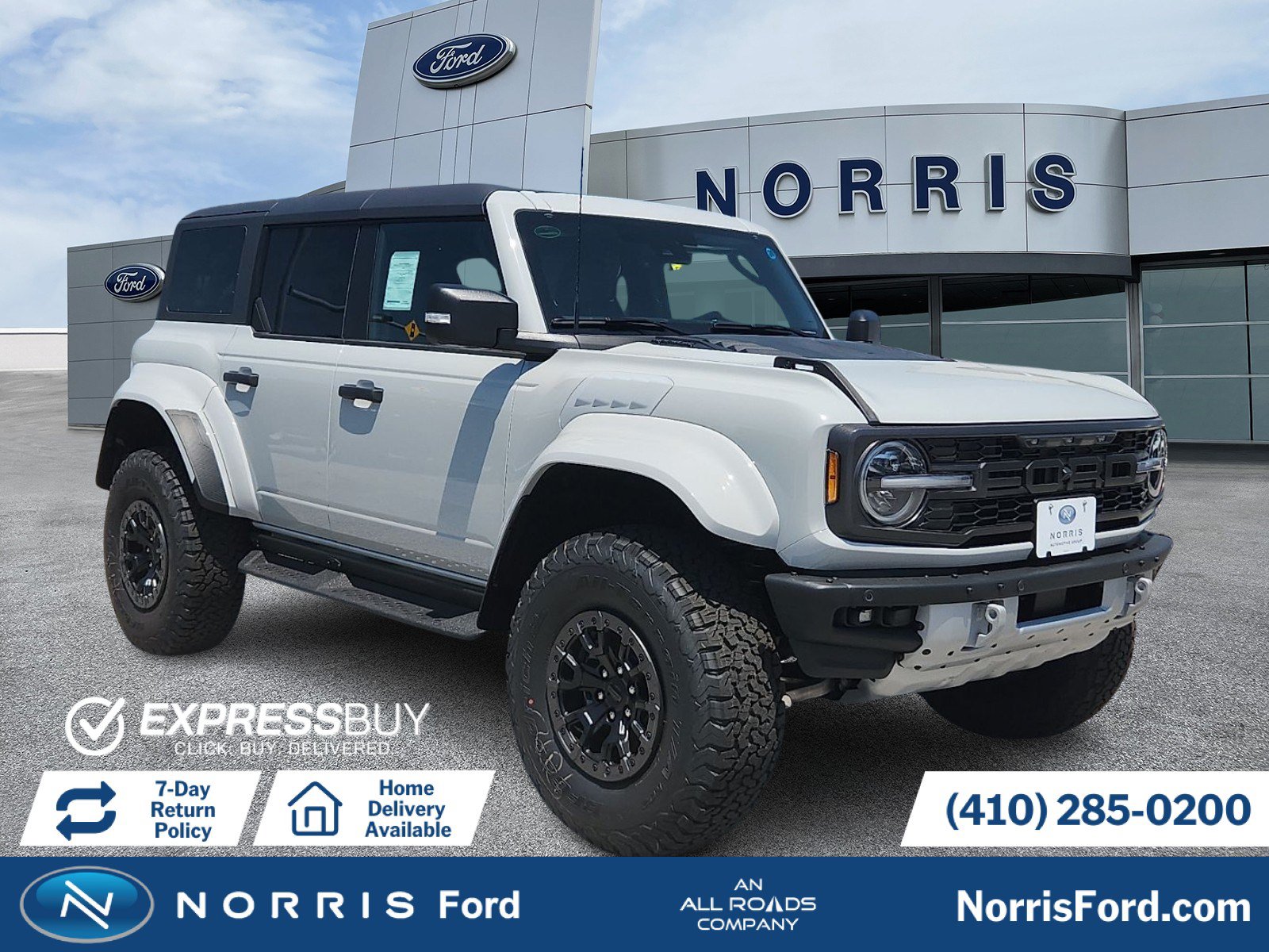 New 2026 Ford Bronco Raptor w/ Interior Carbon Fiber Pack