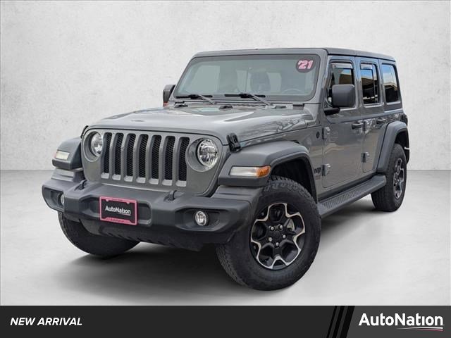 Used 2021 Jeep Wrangler Unlimited Sport image 1