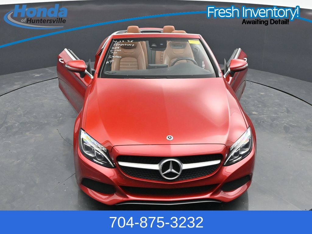 Used 2018 Mercedes-Benz C 300 4MATIC Cabriolet w/ Parking Assist Package image 28