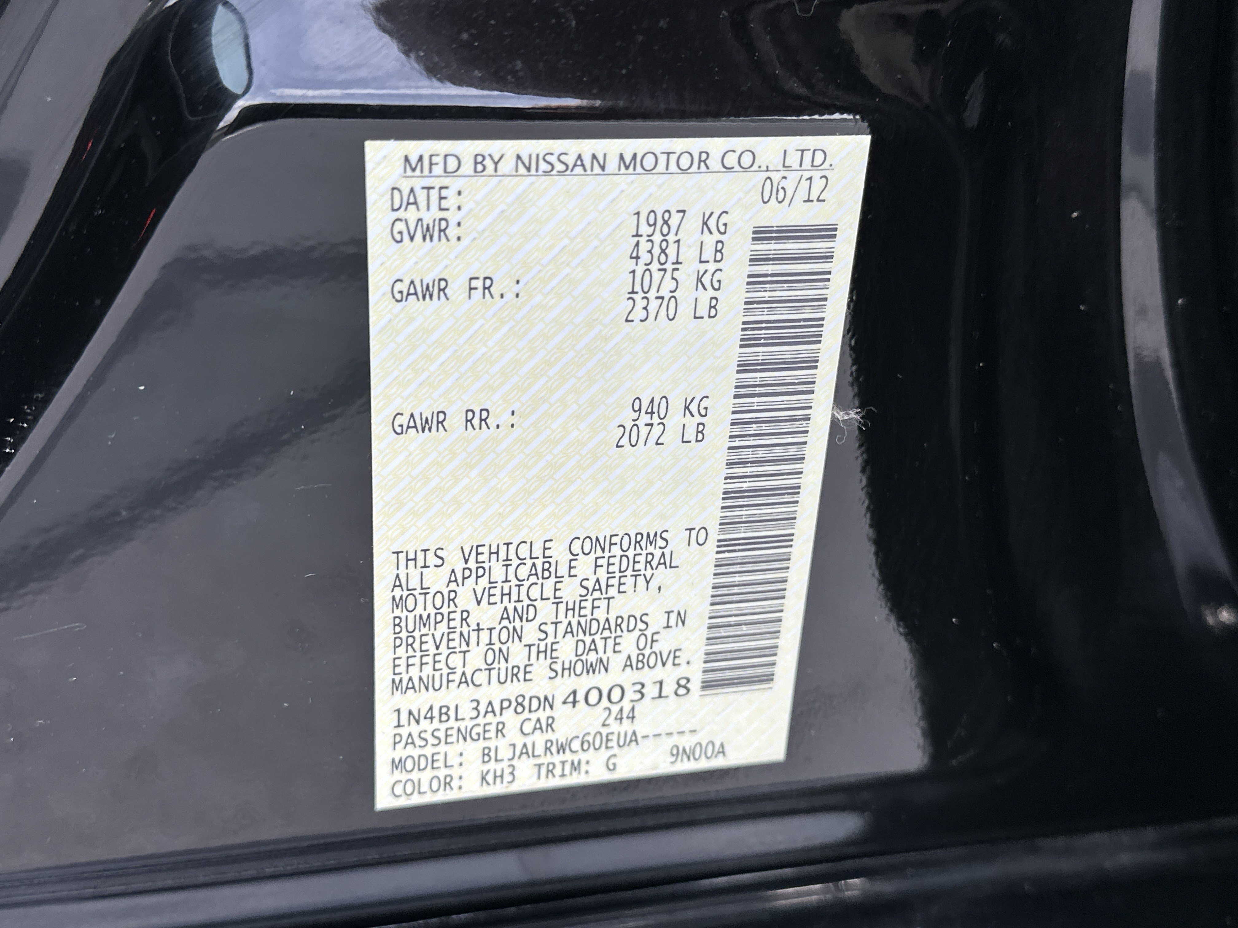 Used 2013 Nissan Altima 3.5 S FWD image 26