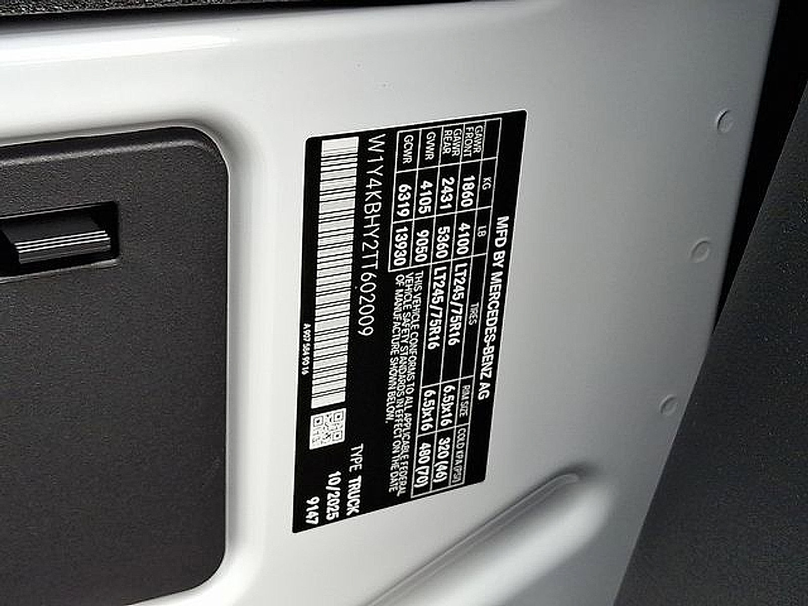 Used 2026 Mercedes-Benz Sprinter 2500 image 27