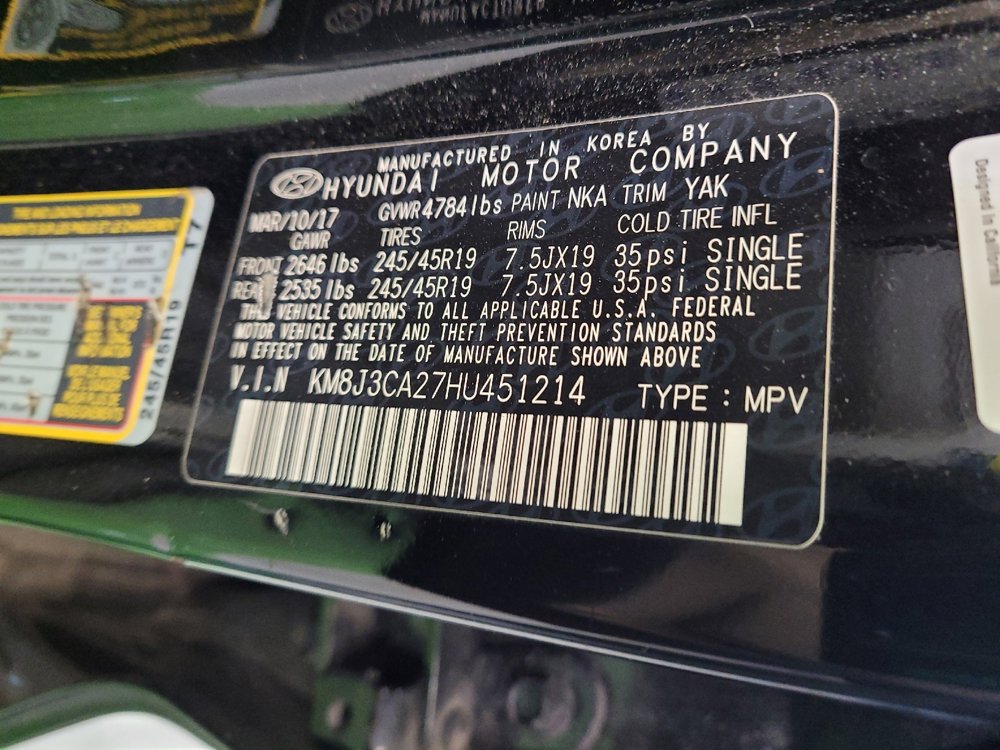 Used 2017 Hyundai Tucson Limited w/ Limited Ultimate Package 03 image 33