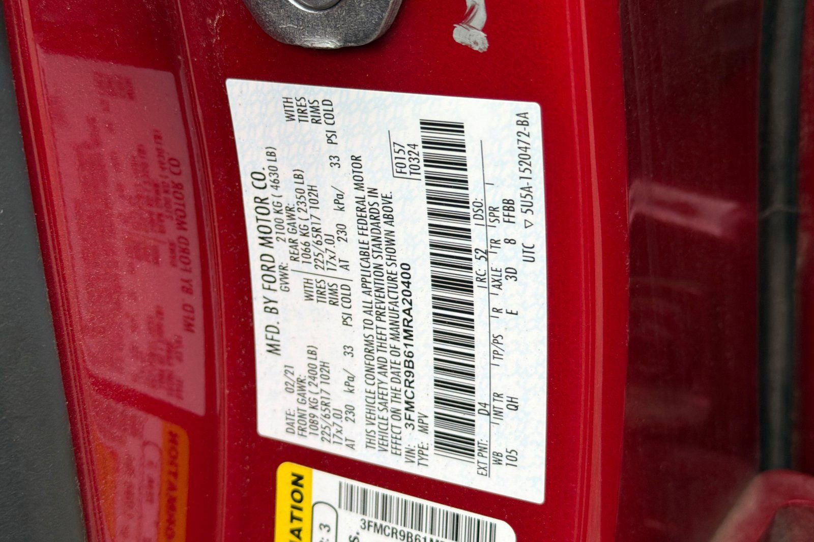 Used 2021 Ford Bronco Sport Big Bend image 25