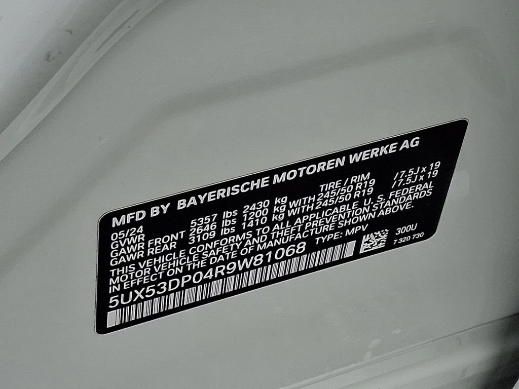 Used 2024 BMW X3 xDrive30i w/ Premium Package image 29