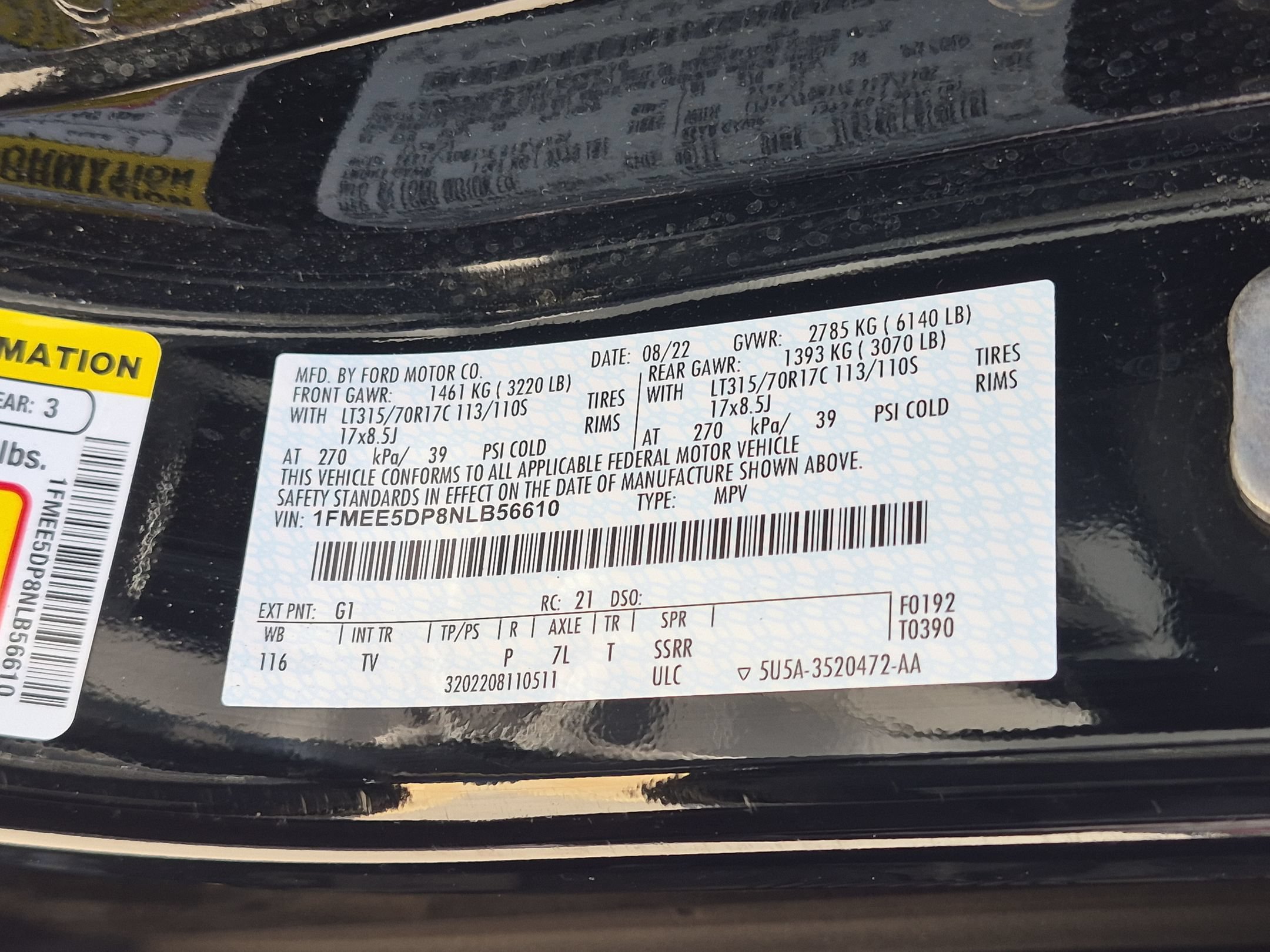 Certified 2022 Ford Bronco Wildtrak AWD/4WD image 34