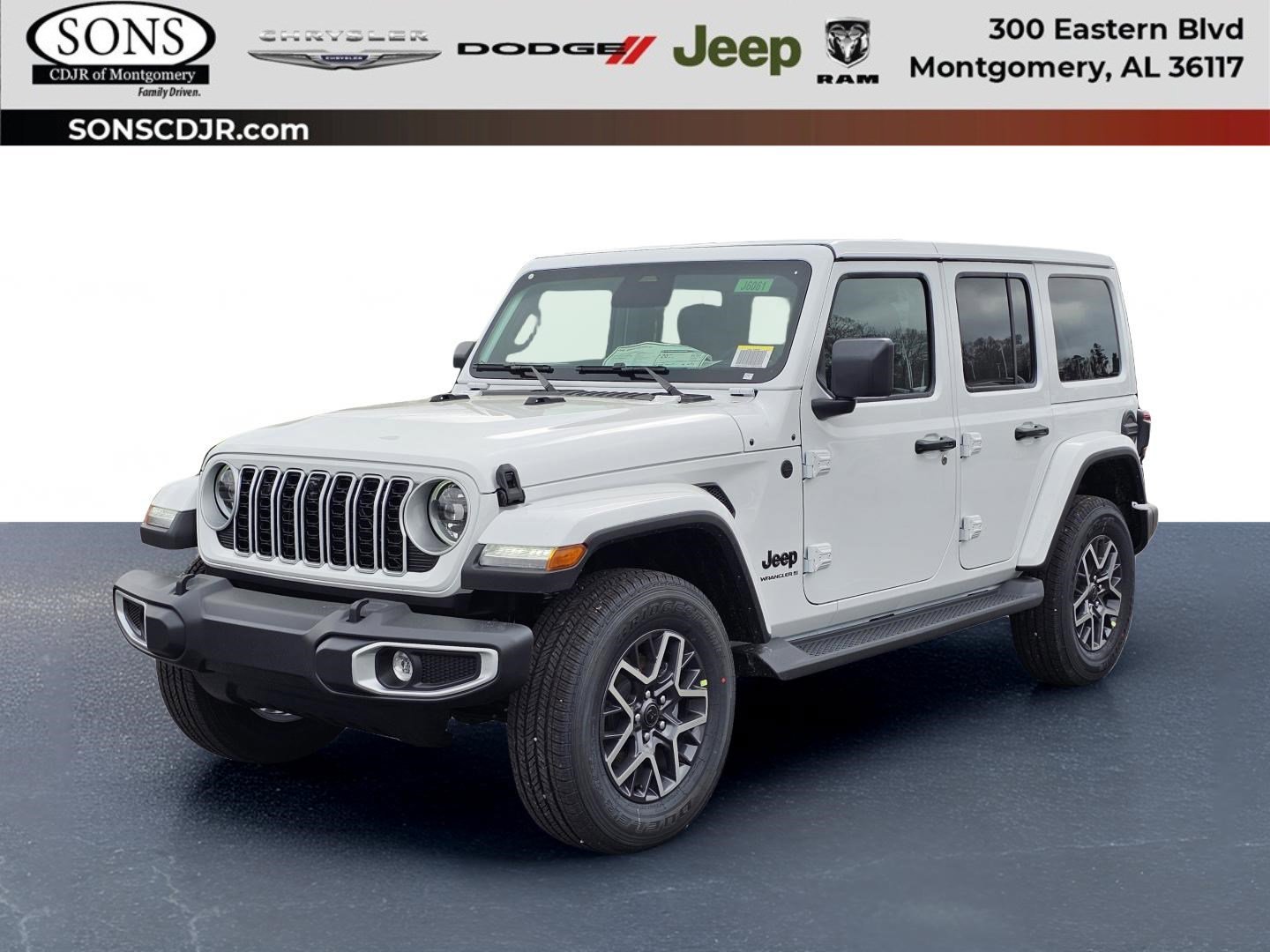 New 2026 Jeep Wrangler Unlimited Sahara