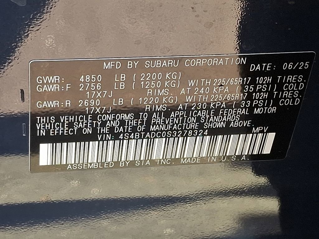 Used 2025 Subaru Outback Premium image 26