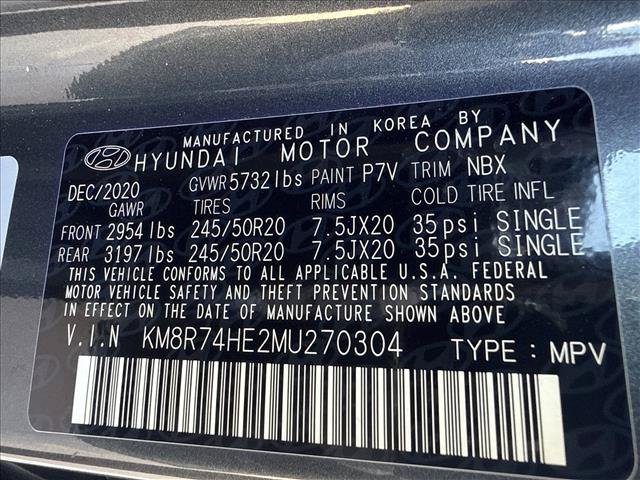 Used 2021 Hyundai Palisade Calligraphy FWD image 22