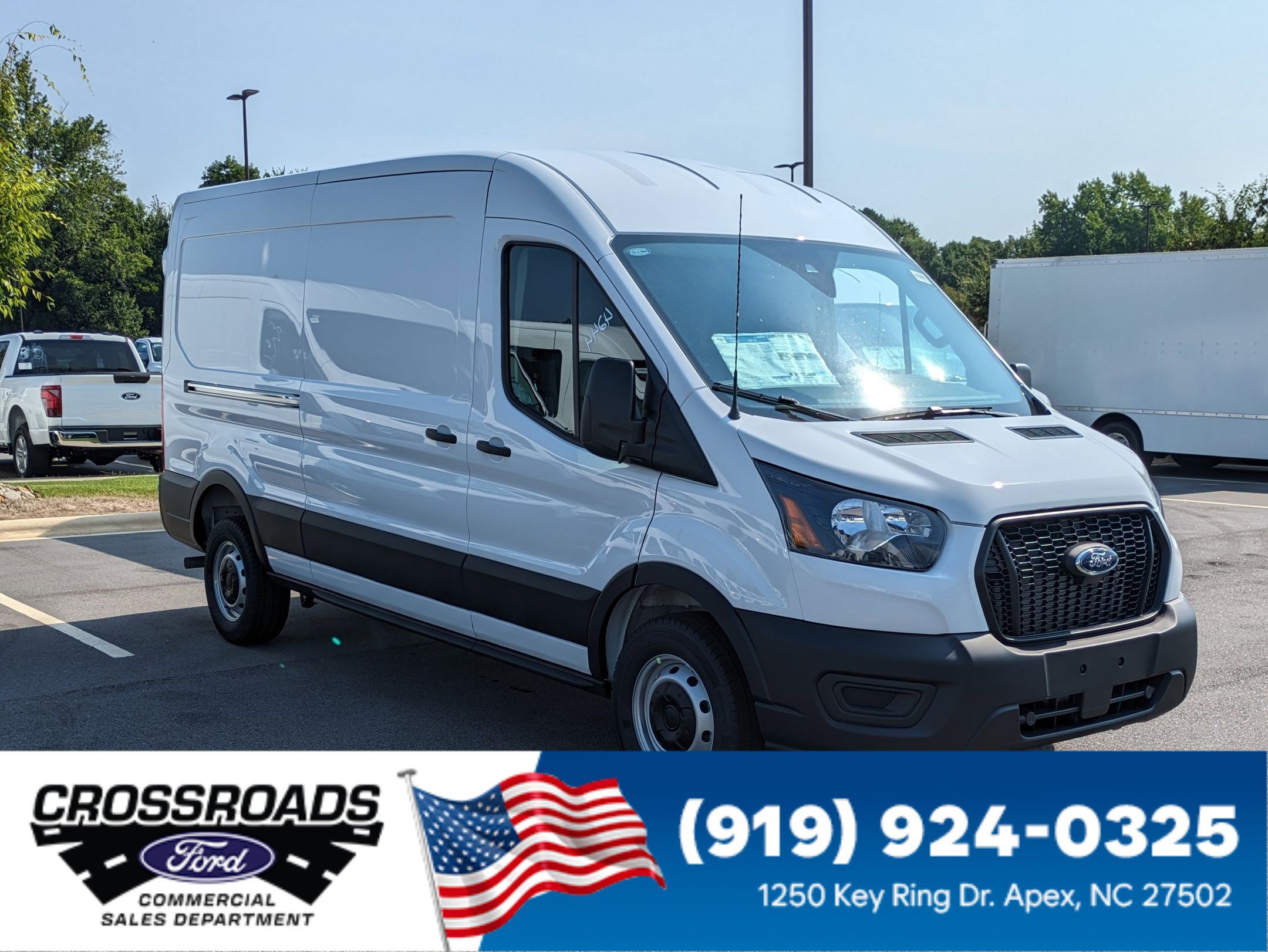 New 2025 Ford Transit 250 148 Medium Roof w/ Load Area Protection Package