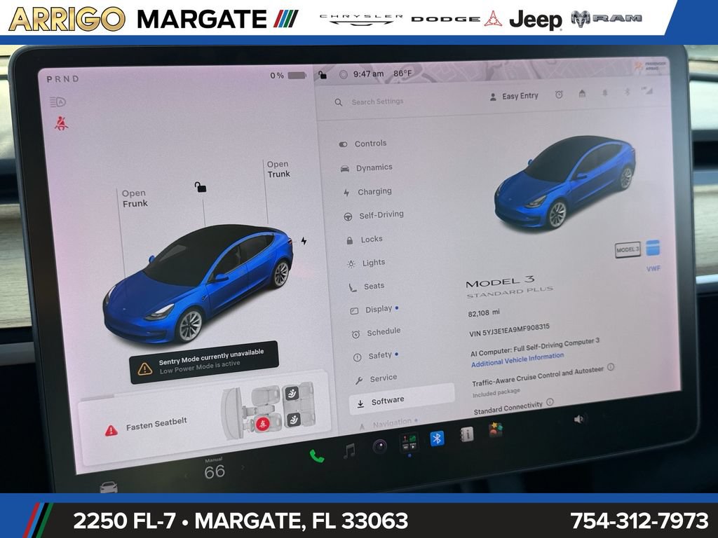 Used 2021 Tesla Model 3 Standard Range Plus RWD image 23