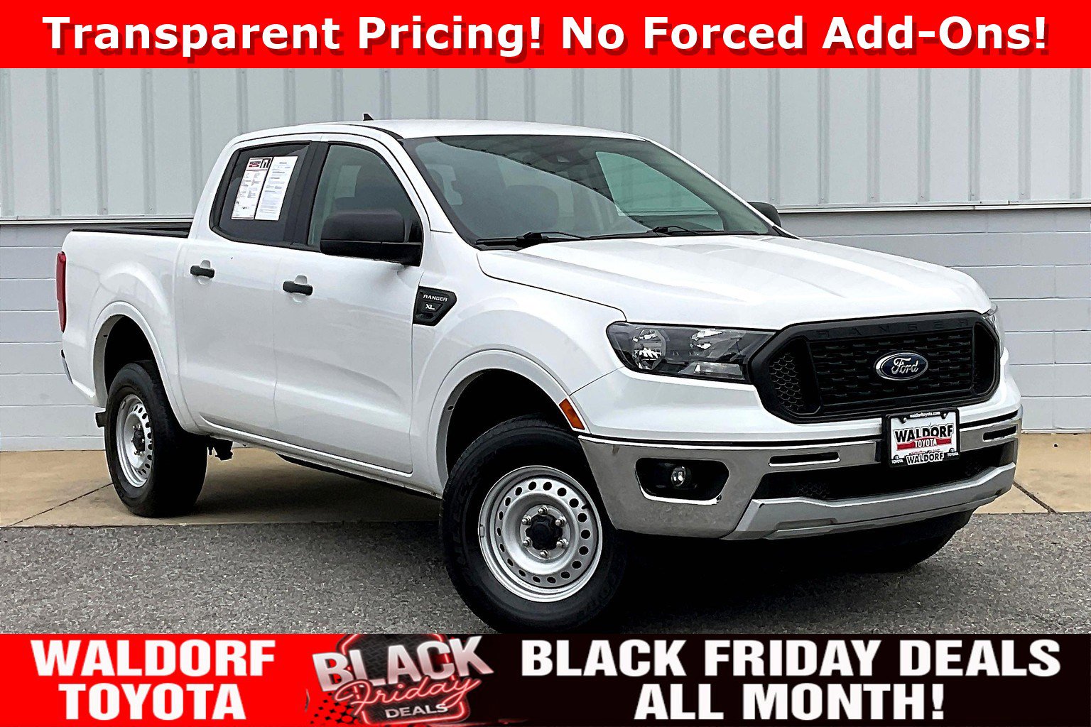 Used 2021 Ford Ranger XL w/ Equipment Group 101A High