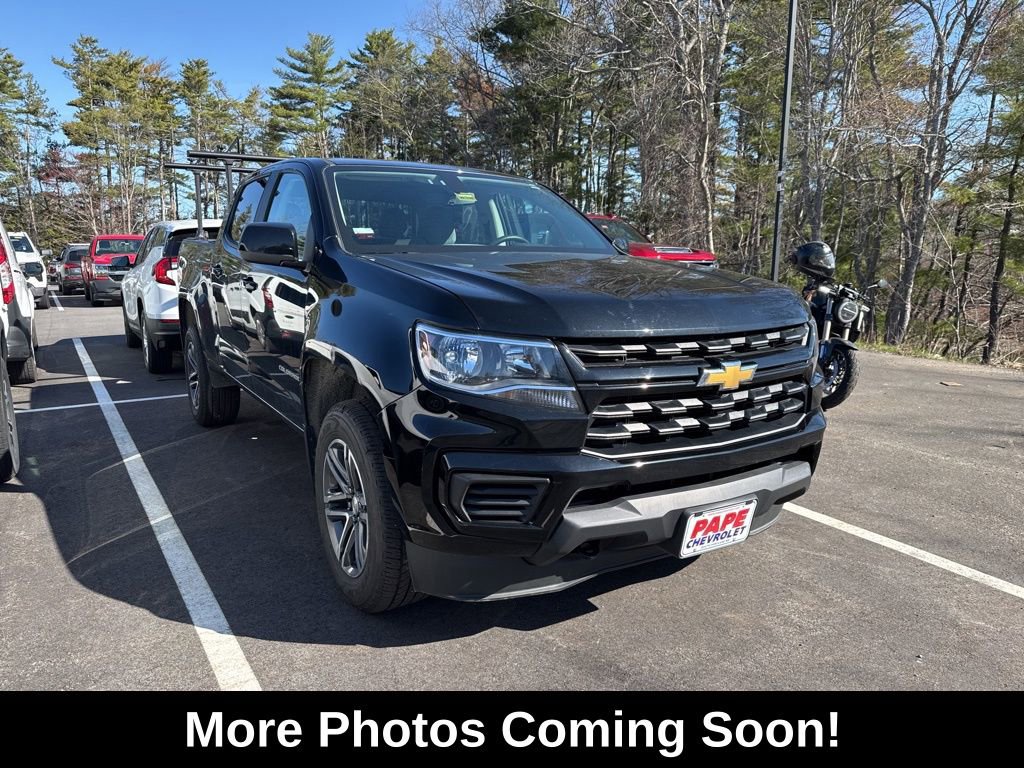Used 2021 Chevrolet Colorado W/T w/ Custom Special Edition AWD/4WD image 2