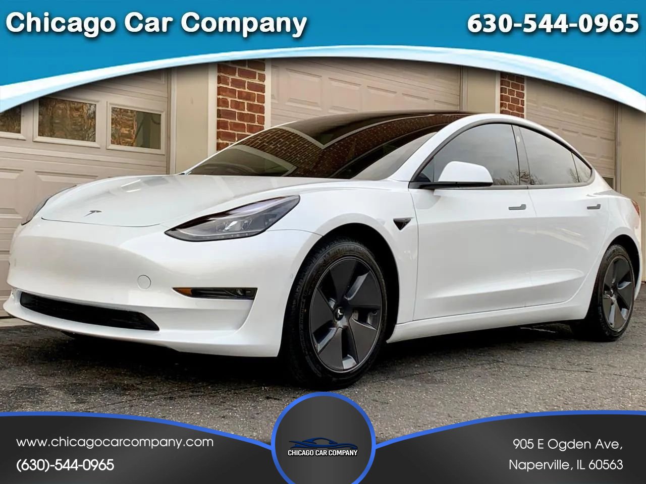 Used 2021 Tesla Model 3 Standard Range Plus image 1