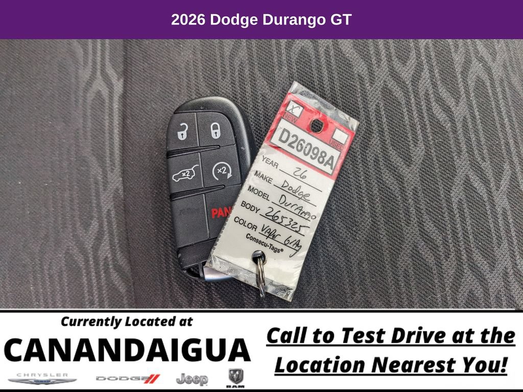 New 2026 Dodge Durango GT w/ Blacktop Package AWD/4WD image 35