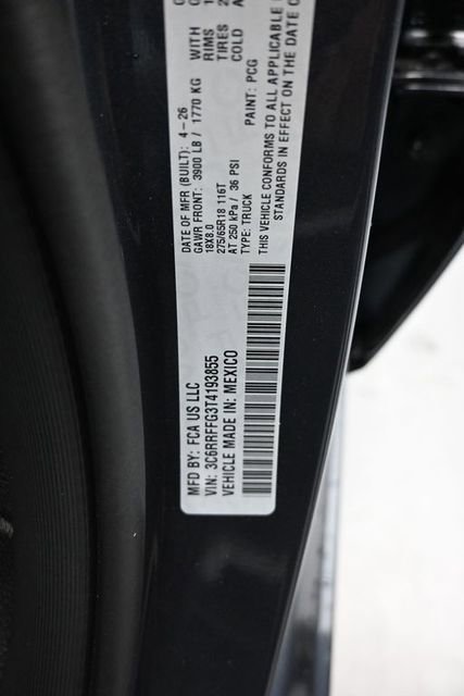 New 2026 RAM 1500 4x4 Crew Cab image 15