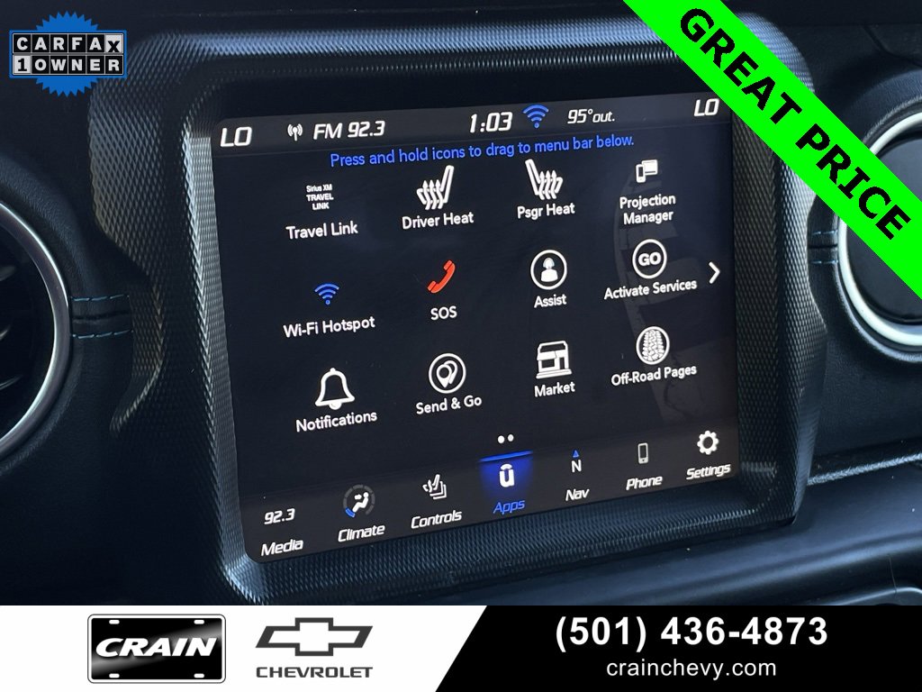 Used 2022 Jeep Wrangler Unlimited Rubicon 4xe w/ Cold Weather Group image 17