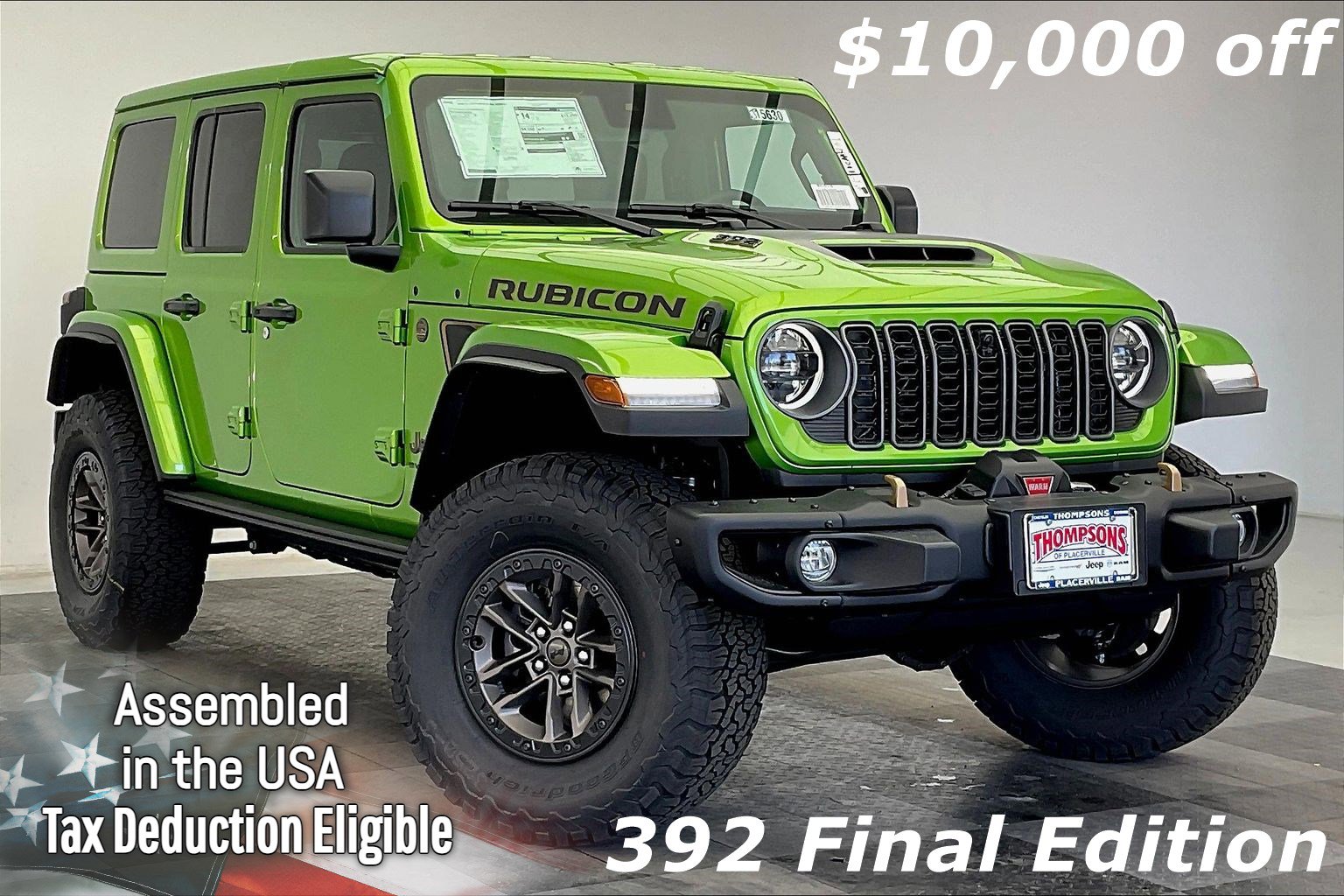 New 2025 Jeep Wrangler Unlimited Rubicon 392