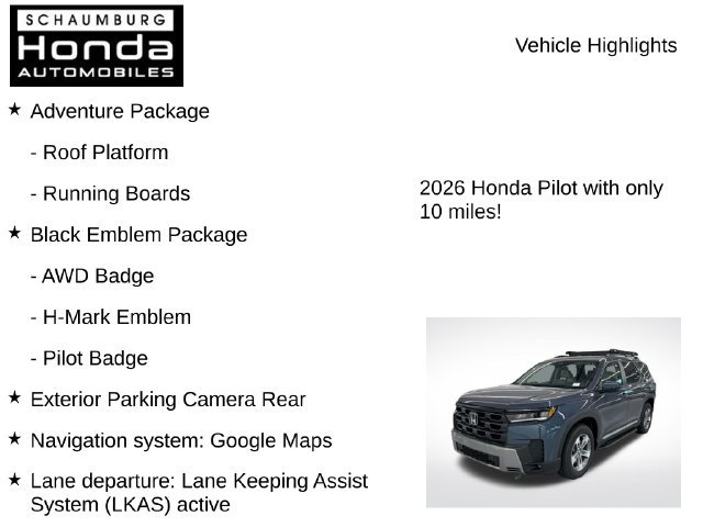 New 2026 Honda Pilot EX-L image 7