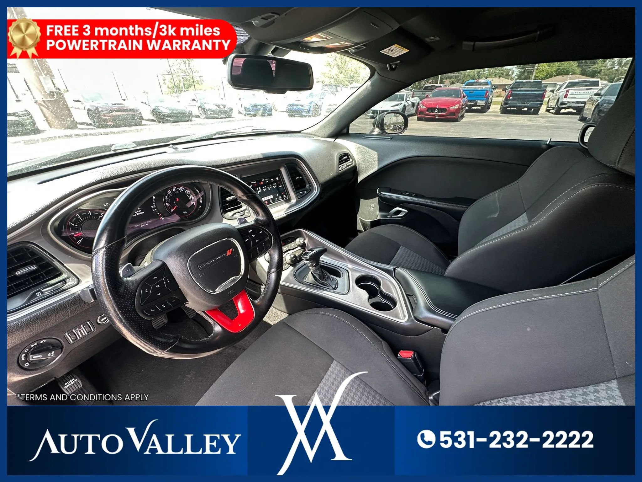 Used 2022 Dodge Challenger R/T w/ Blacktop Package RWD image 15