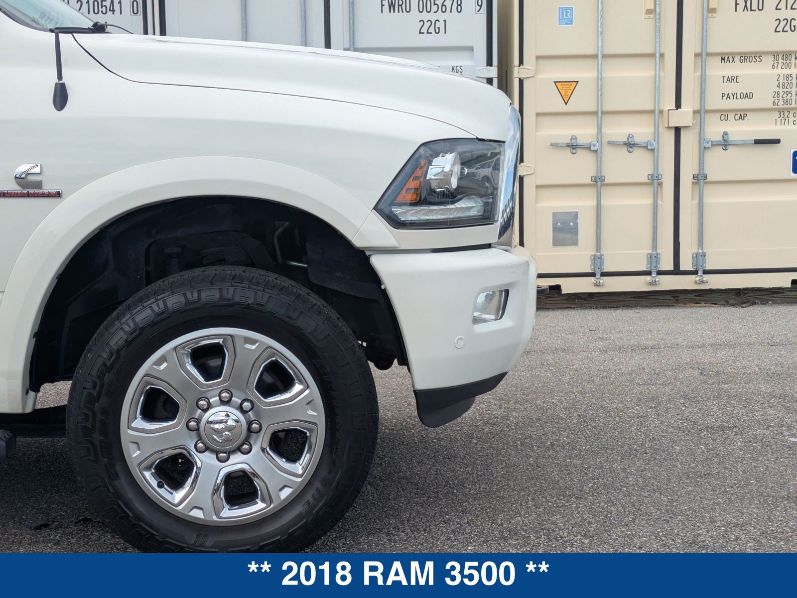 Used 2018 RAM 3500 Laramie w/ Sport Appearance Group AWD/4WD image 12