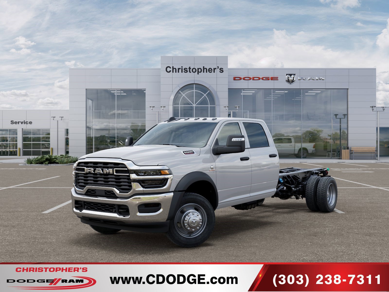 New 2026 RAM 5500 Tradesman w/ Chrome Appearance Group AWD/4WD image 1