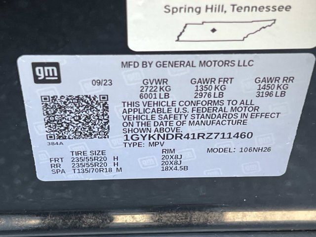 Certified 2024 Cadillac XT5 Premium Luxury w/ LPO, Floor Liner Package AWD/4WD image 19