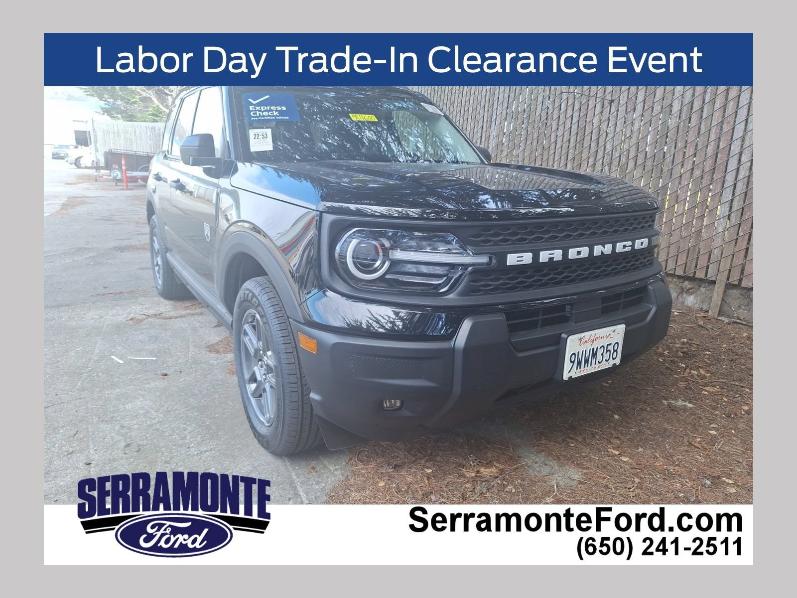 Used 2026 Ford Bronco Sport Big Bend w/ Convenience Package