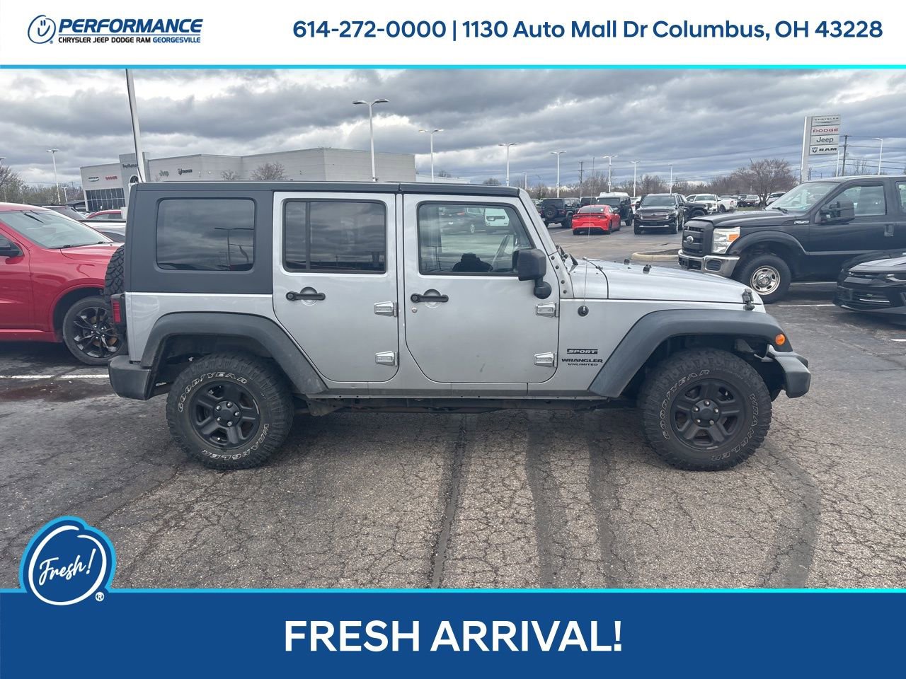 Used 2015 Jeep Wrangler Unlimited Sport image 3