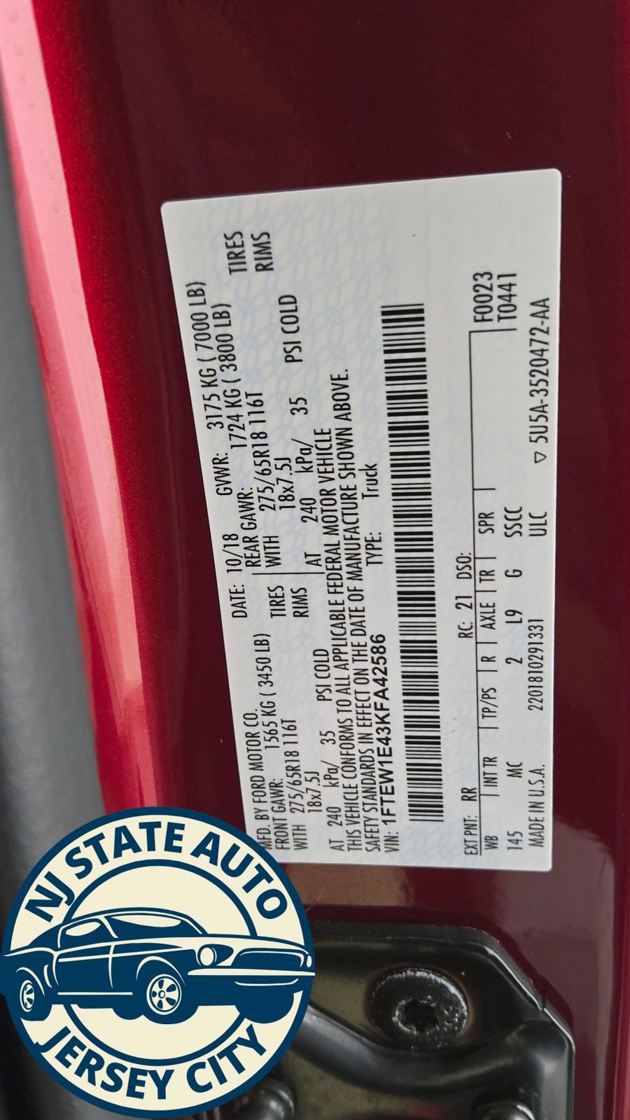 Used 2019 Ford F150 XLT w/ Equipment Group 302A Luxury image 27