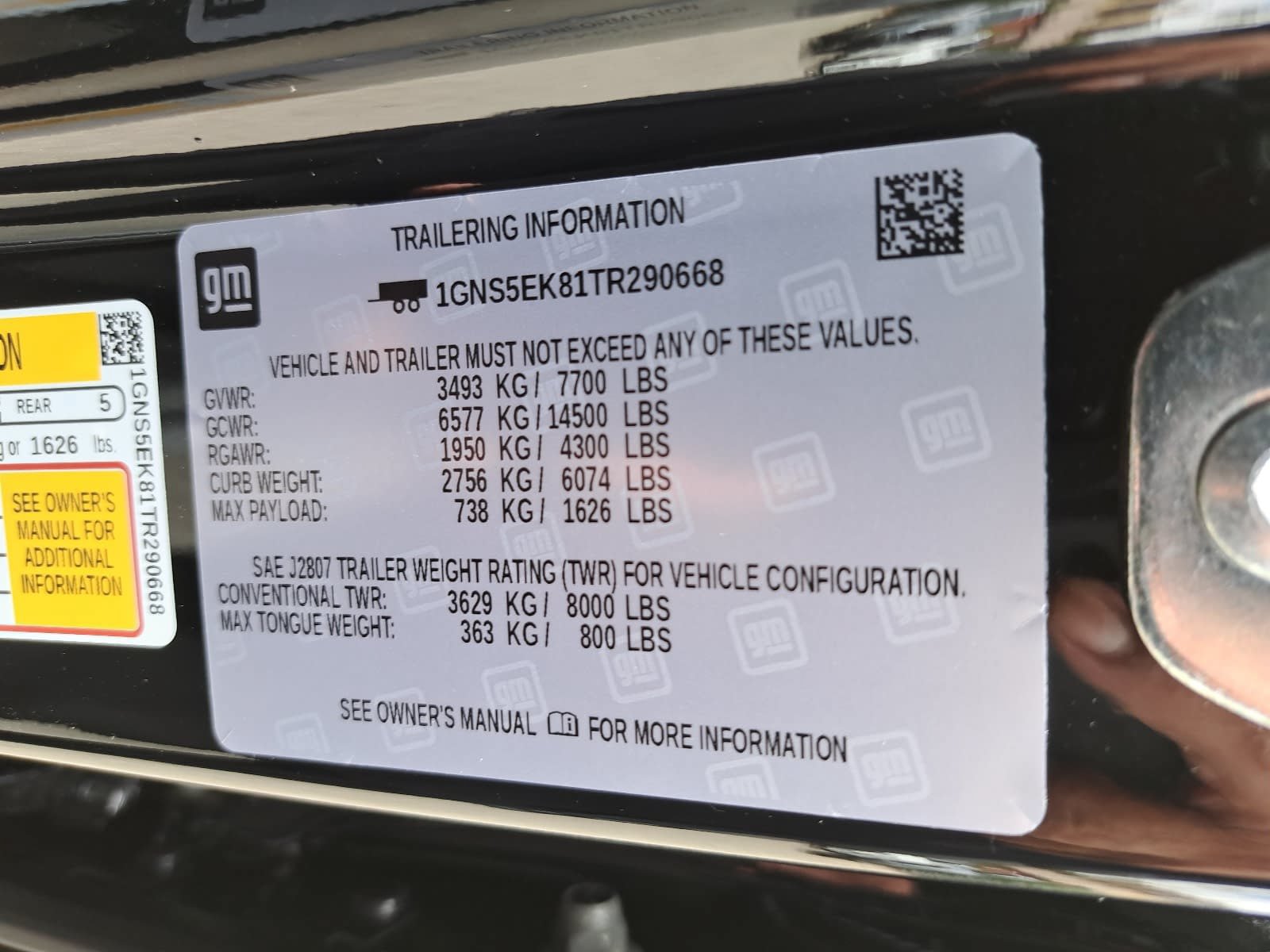 Used 2026 Chevrolet Suburban RST w/ Comfort Package RWD image 40