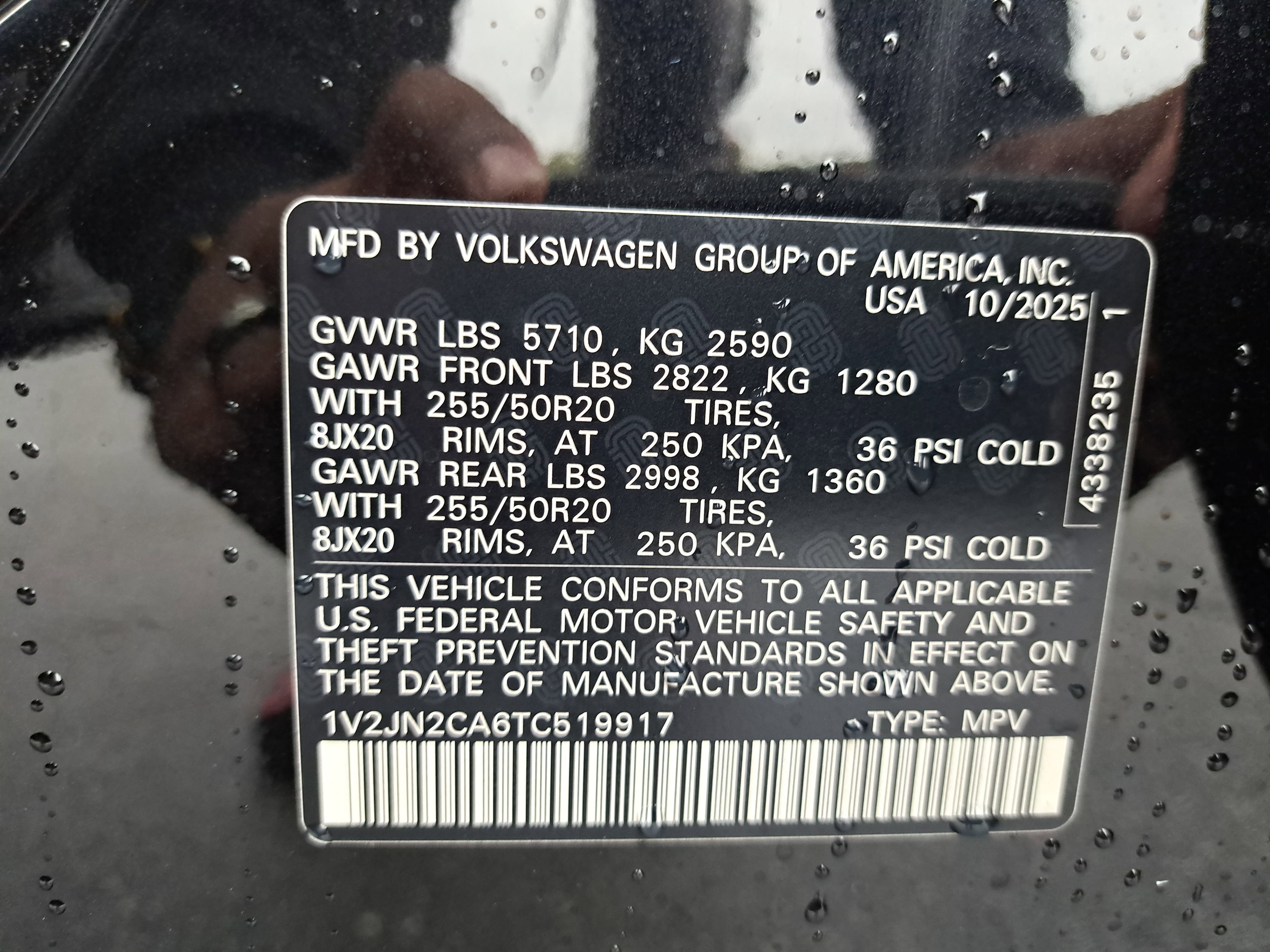 New 2026 Volkswagen Atlas SE image 35