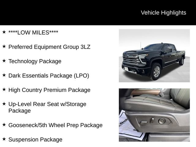 Used 2024 Chevrolet Silverado 3500 High Country w/ High Country Premium Package image 8